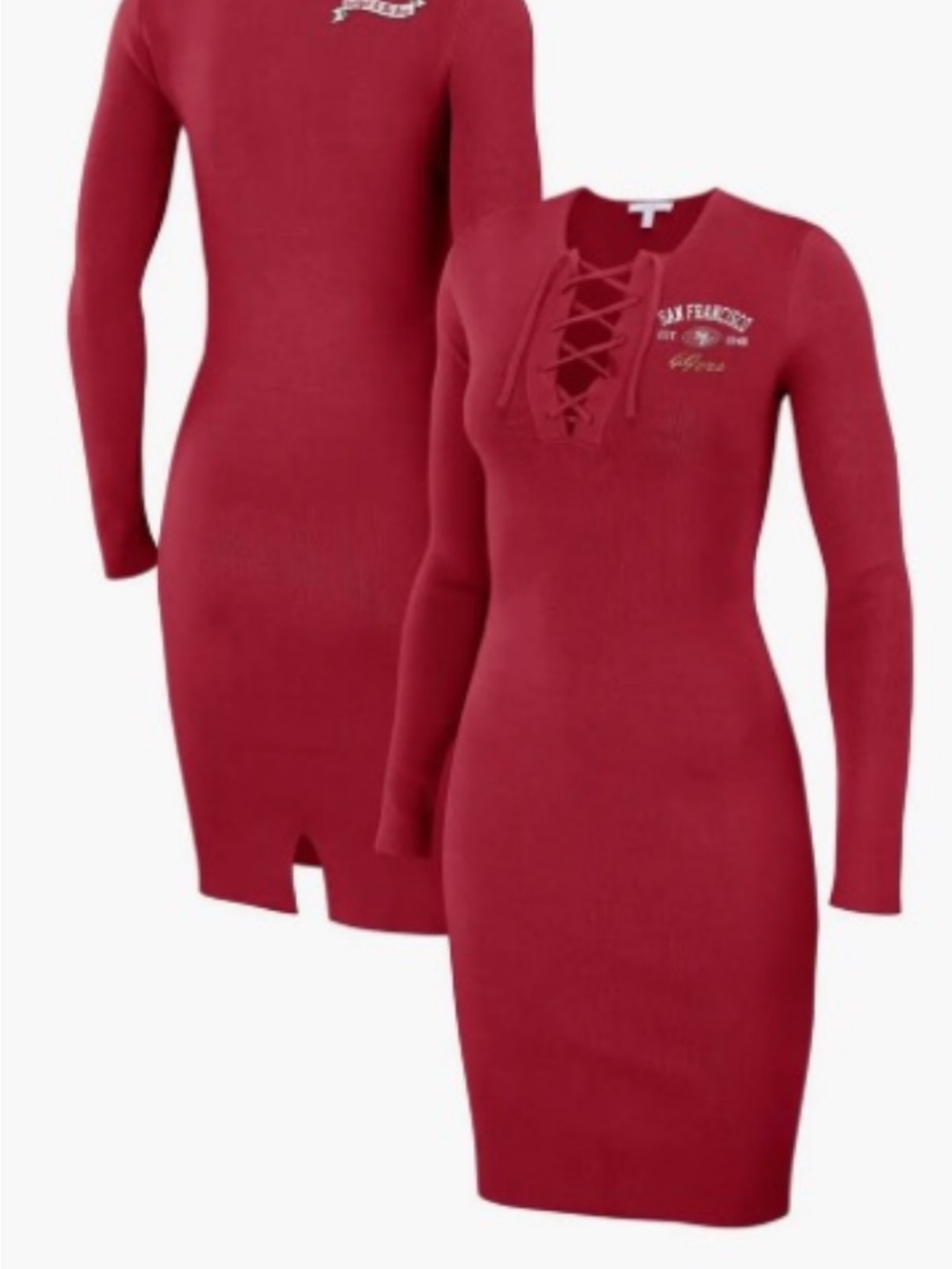 Erin Andrew’s San Francisco 49er Scarlett Dress xs